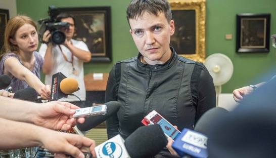 Савченко о визите в Донецк: Прошу всю Украину поддержать меня