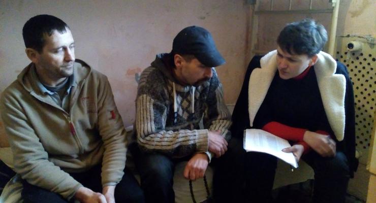 Савченко заявила, что нашла в Макеевке пропавших украинских военных