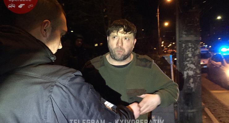 В Киеве мужчина с удостоверением милиционера устроил дебош в супермаркете