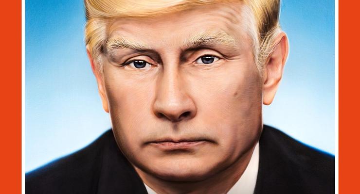 Spiegel поместил на обложку номера Трампа с лицом Путина