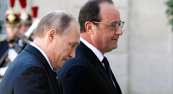 Олланд рассказал, зачем Россия напала на Украину