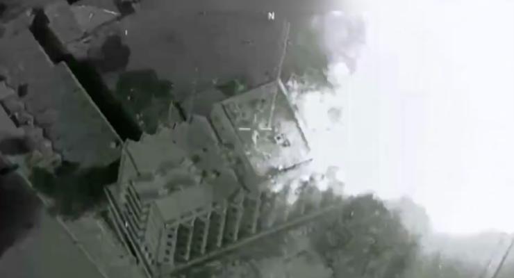 Опубликовано видео уничтожения глав ИГИЛ с воздуха