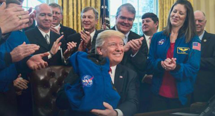 Трамп поддержал финансирование NASA для освоения Марса