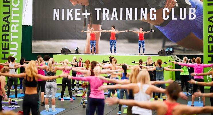 В Киеве прошла фитнес-конвенция Nike+ Training Club