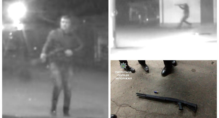 В Запорожье мужчина расстрелял людей у ночного магазина