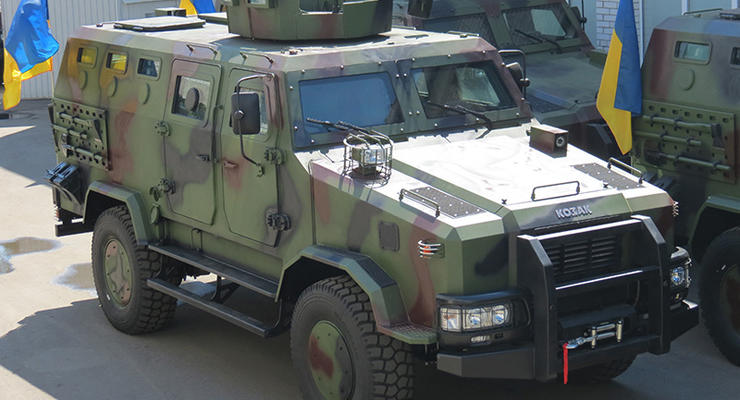 Украина приняла на вооружение бронеавтомобиль Козак-2