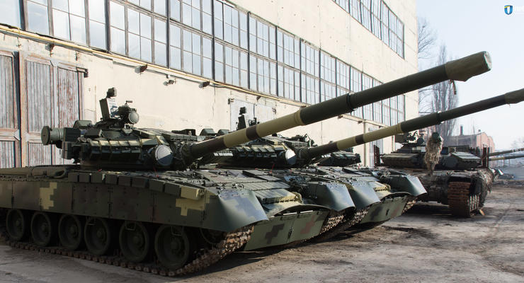 Укроборонпром показал проверку танков перед отправкой на Донбасс