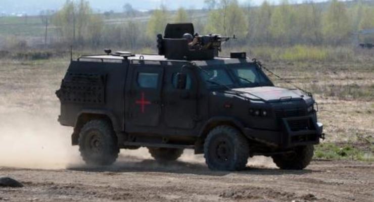 Нацгвардия получила на вооружение бронеавтомобиль Козак-5