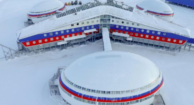 Россия впервые показала военную базу в Арктике