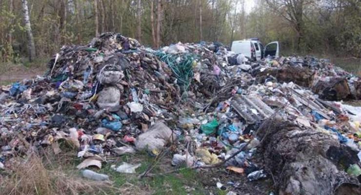 Львовский мусор нашли в Чернобыльской зоне