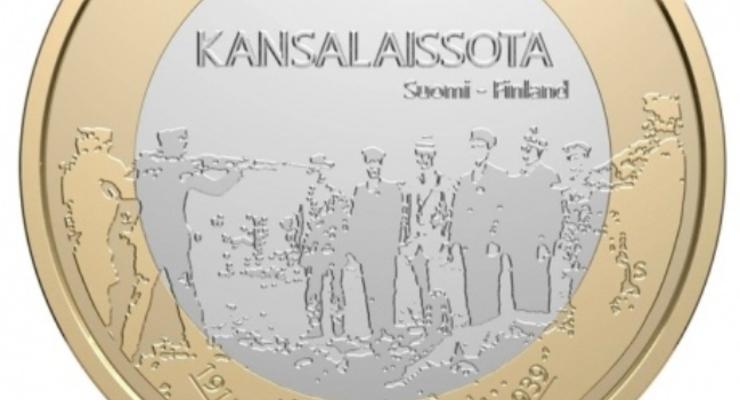 В Финляндии изымают из оборота монету с изображением расстрела