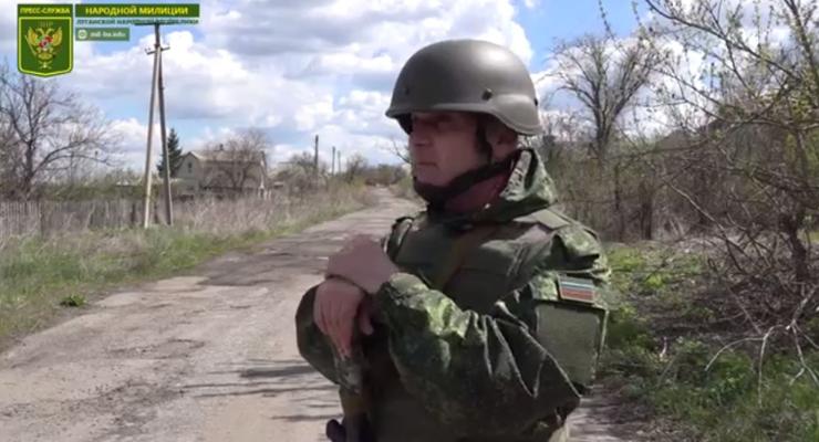 Боевики сняли постановочный сюжет о боях с "украинскими диверсантами"
