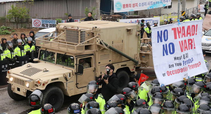 Американцы приступили к развертыванию системы ПРО в Южной Корее
