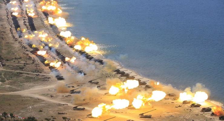 Северная Корея продемонстрировала мощь своей артиллерии