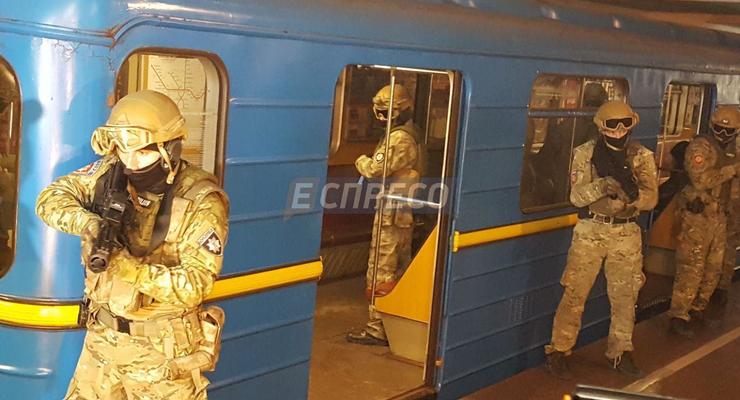 Полиция провела учения в метро перед Евровидением