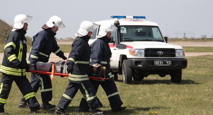 Спасатели учились эвакуировать пострадавших на Евровидении
