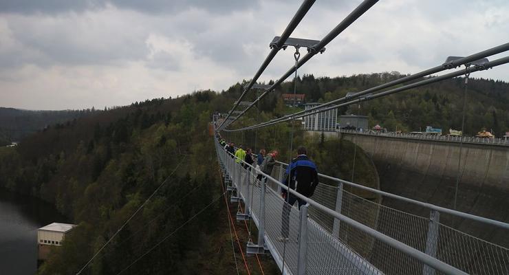 В Германии открылся самый длинный подвесной мост в мире