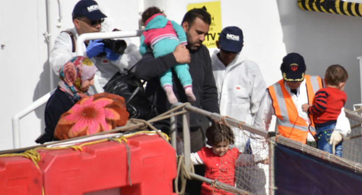 В Германии посчитали, сколько мигрантов спасли в Средиземном море