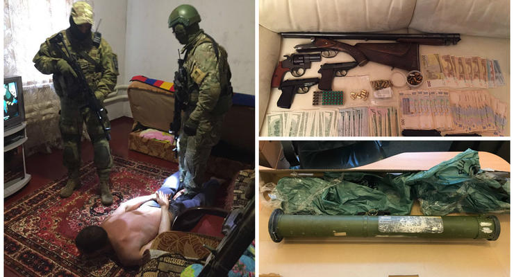 СБУ задержала торговцев оружием и ликвидировала всеукраинскую сеть