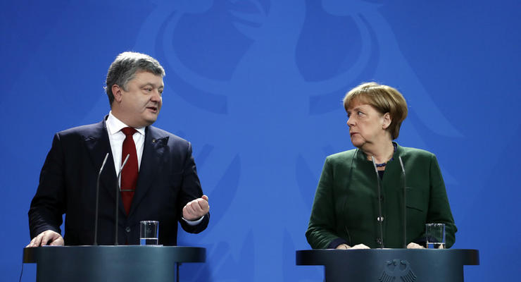 Сегодня в Германии встретятся Порошенко и Меркель