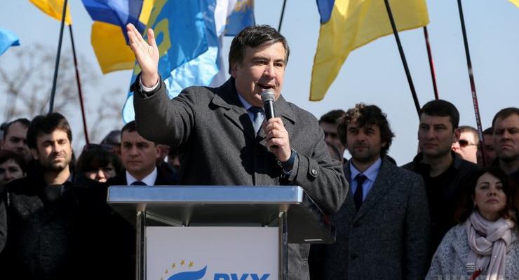 В Одессе создали партию имени Саакашвили без ведома Саакашвили