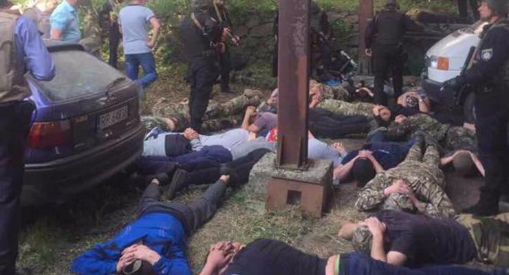 Стрельба в Винницкой области: задержаны 42 человека