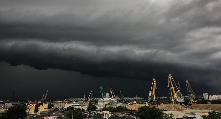 По России пронесся мощный ураган