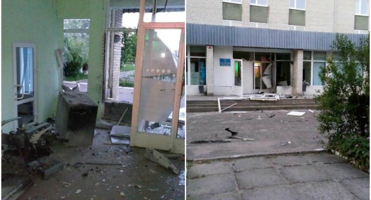 Во Львовской области в больнице подорвали банкомат