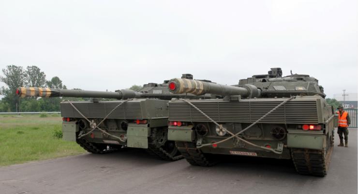 В Латвию прибыли танки батальона НАТО из Испании