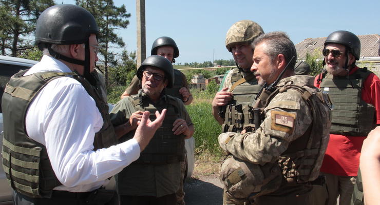 Военно-политические эксперты США посетили Широкино