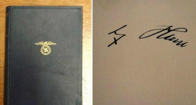 В Британии продадут с аукциона "Майн кампф" с автографом Гитлера