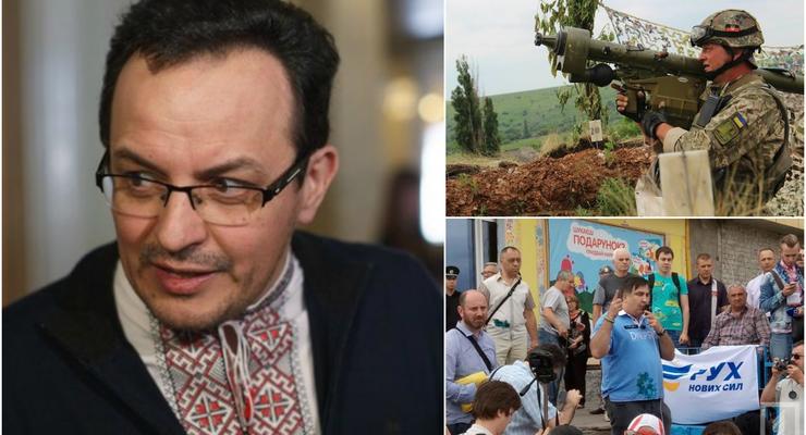 Итоги 19 июня: голодовка Березюка, план по Донбассу и Саакашвили в зеленке