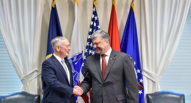 Порошенко провел встречу с главой Пентагона