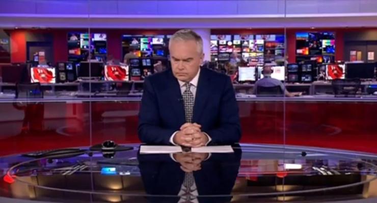 Британский телеведущий просидел 2 минуты молча в прямом эфире