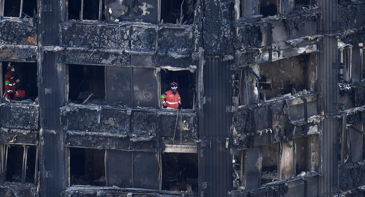 Полиция назвала причину пожара в Лондоне