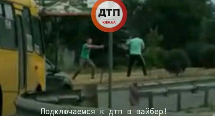 В Киеве конфликт водителей закончился стрельбой