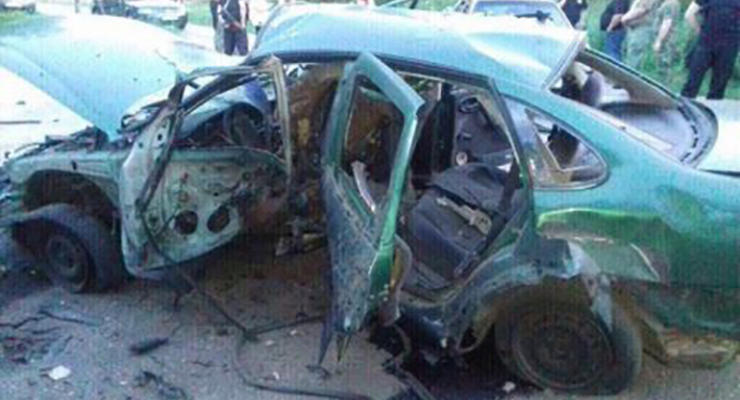 В Донецкой области взорвали машину СБУ, есть жертвы
