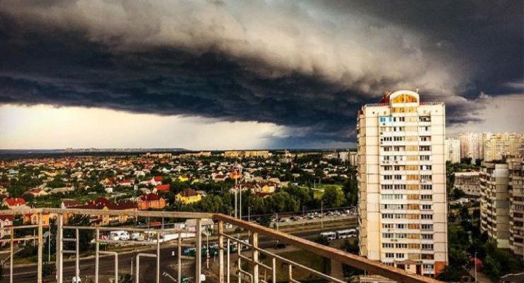 Непогода в Киеве 1 июля