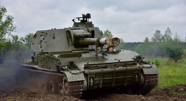 В Украине испытали самоходные артиллерийские установки