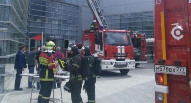 В Москве произошел пожар в здании Яндекса