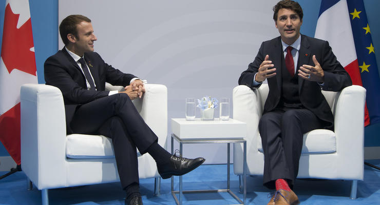 Трюдо и Макрон на саммите G20 поговорили об Украине