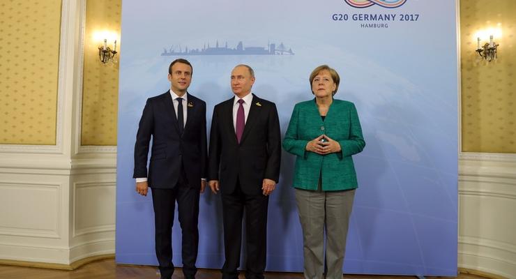 Встреча Меркель, Макрона и Путина по Украине: итоги