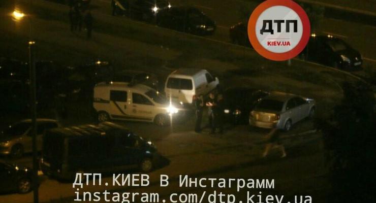 В Киеве неизвестный в ходе конфликта выстрелил в лицо велосипедисту