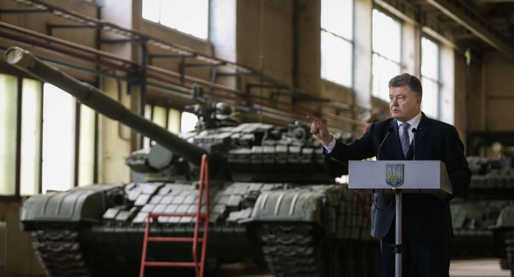 Порошенко: Армия получит танки Т-72 и Оплот
