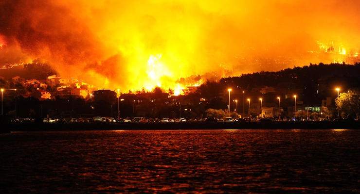 Пожары в Хорватии: Украина направила спасателей