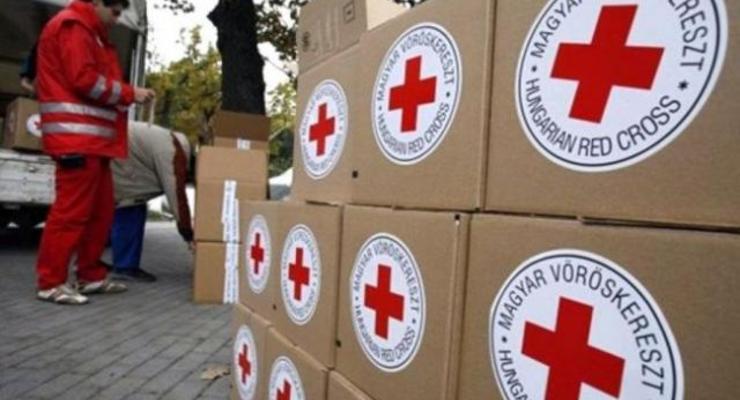 Красный Крест отправил 100 тонн гуманитарки в ЛДНР
