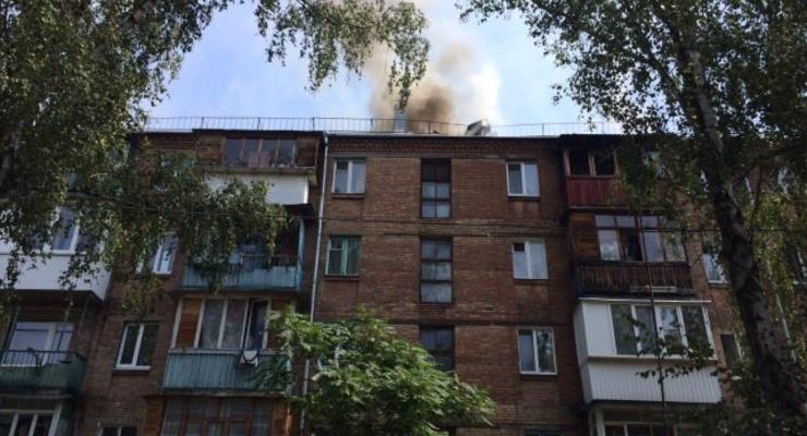 В Киеве в результате пожара погиб ребенок