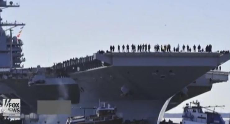 ВМС США получили гигантский авианосец стоимостью $13 млрд