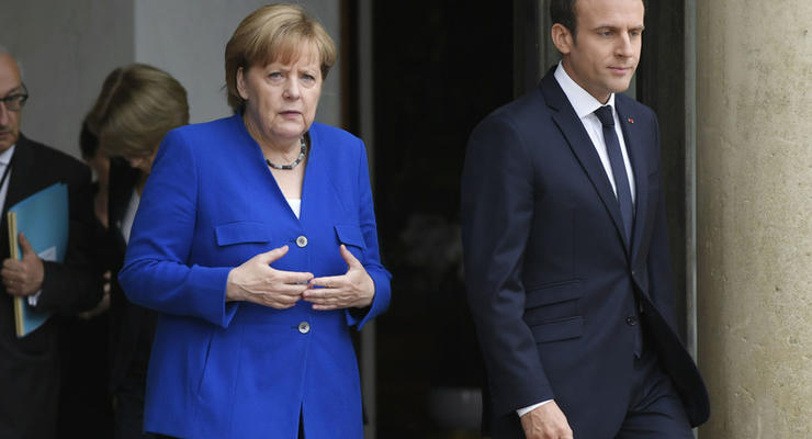Меркель и Макрон подвели итоги беседы "четверки"