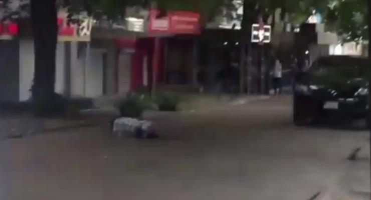 Видео смертельной перестрелки в Днепре появилось в Сети